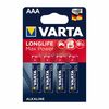Varta Battery Longlife Max Power AAA 4s 9068