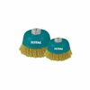 Total Wire Cup Brush 75mm Yellow TAC31031