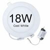 Rother Electrical LED Round Panel Light 18W Cool White RLE18106