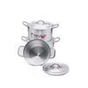 Nadstar8 Cooking Set with Lid 3pcs 2x4