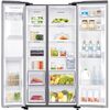 Samsung Refrigerator 617L Side By Side All-around Cooling RS64R5111M9
