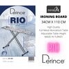 Miras Ironing Board Rio 34cmx110cm Monoblock Metal Table M-195