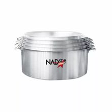 Nadstar8 Aluminium Sufuria 5pcs with Lid & Handle 52-54-56-58-60