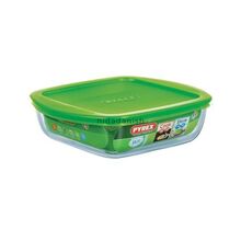 Pyrex Cook & Store Square Dish With Lid 2.2L 212P000-6145