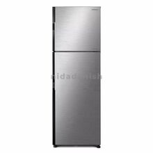 Hitachi Refrigerator 2 Door 225L RH330PUN4KSLS - Black Color