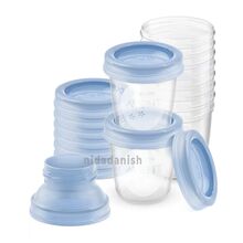 Philips Avent Breast Milk Storage Cups 180ml/6oz.(1x6) SCF618/10