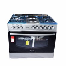 Venus Cooker 90x60 Electric Oven 4 Gas 2 Electric Stainless Steel VC9642ESD