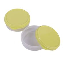 Nadstar2 Plastic Container  2pc Set 0357 - Multi Color Lid