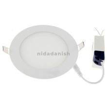 Rother Electrical LED Round Panel Light 9W Cool White RLE18103