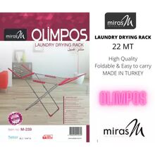 Miras Cloth Dryer Olimpos (Aluminum) 22m M-239