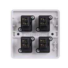 Rother Electrical Anglo Series Switch Sockets Four Gang One Way Switch RTE50107
