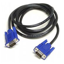 Desktop VGA Cable 1.5 Meter Black and Blue