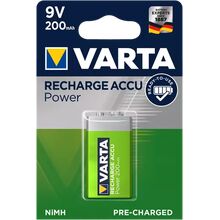 VARTA Rechargeable Battery 200 mAh 9V BL1S