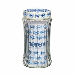 Herevin Embossed Canister 1,5Ltr - Ethnic 144007-010
