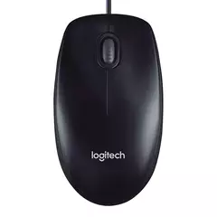 Logitech Mouse Wired USB Black M90