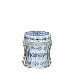 Herevin Embossed Canister 0,95Ltr - Ethnic 144003-010