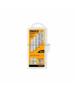 Ingco Masonry Drill Bits Set 5pcs AKDB3055