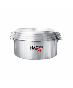 Nadstar8 Aluminium Sufuria 5pcs with Lid & Handle 52-54-56-58-60