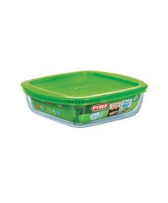 Pyrex Cook & Store Square Dish With Lid 2.2L 212P000-6145