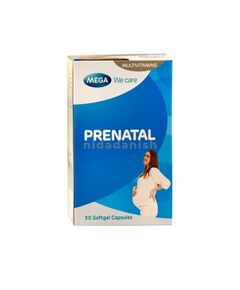 Mega Multi-Vitamins Prenatal Caps 30s 14581 NV