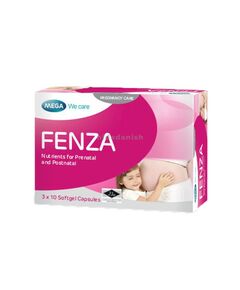 Mega Multi-Vitamins Fenza Pregnancy Care Softgel 30 Caps 21023 NV
