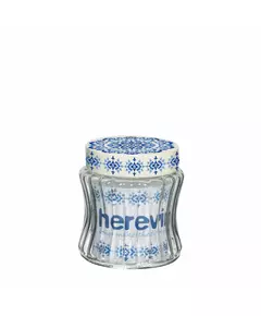 Herevin Embossed Canister 0,95Ltr - Ethnic 144003-010