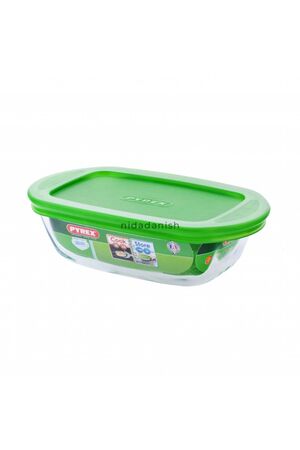 Pyrex Cook & Store Rectangular Dish With Lid 0.4L 214P000-6146