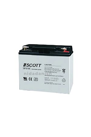 Scott Battery 12V 18AH SP12180