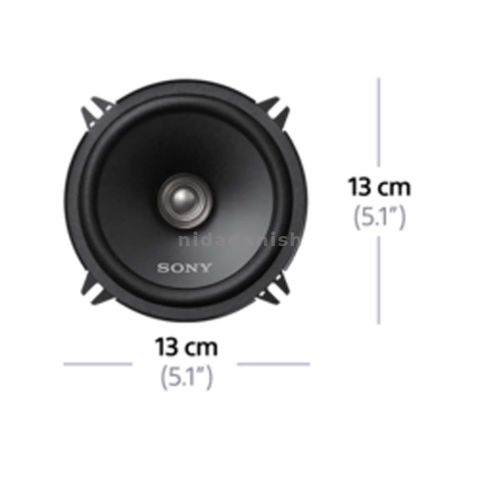 Sony Dual Cone Speaker 210w Peak 30w CEA Woofer For Punchy Bass XS-FB131E
