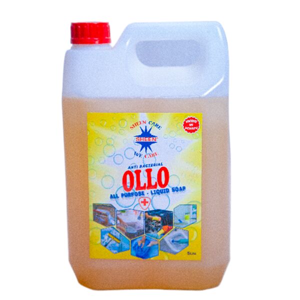 Shellcrafts Ollo- Multipurpose Soap Lemon 5Ltr X 4gal