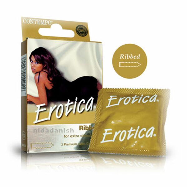 Contempo Condoms Erotica B-P Pack of 3 657 NV