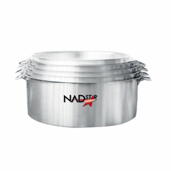 Nadstar8 Aluminium Sufuria 5pcs with Lid & Handle 62-70