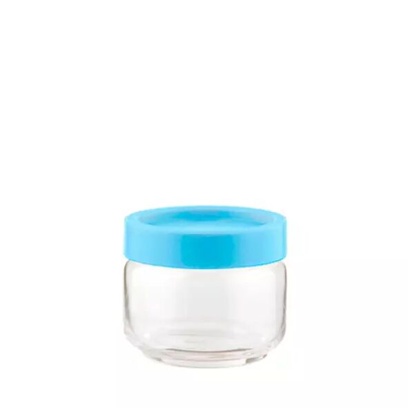 Ocean Pop Jar Stax Blue Lid 325ml 5B02511G9116