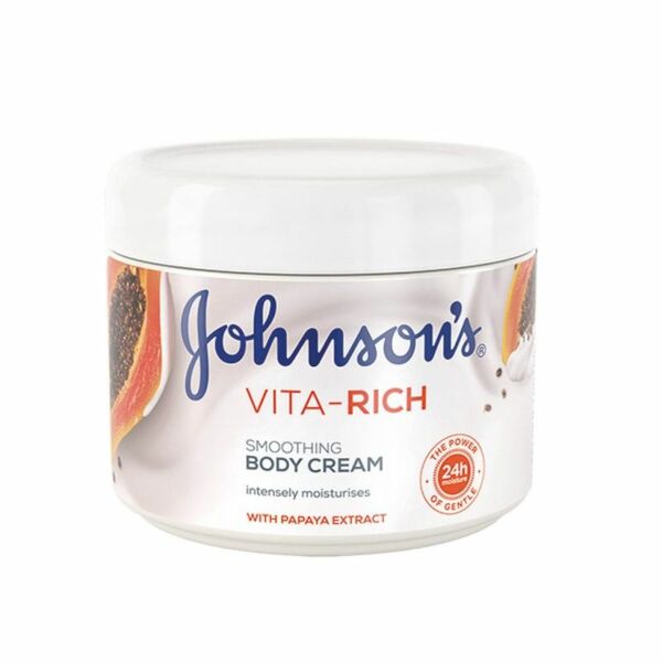 Johnsons Vita Rich Body Cream Papaya 350mls 20365