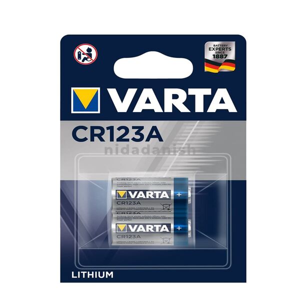 Varta Battery Photo Lithium CR 123A 7383