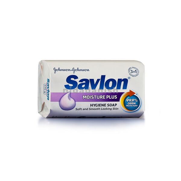 Johnsons Savlon Hygiene Soap Moisture Plus 175gm 21010