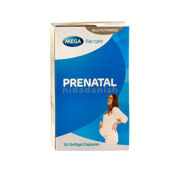 Mega Multi-Vitamins Prenatal Caps 30s 14581 NV
