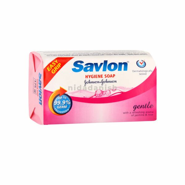 Johnsons Savlon Hygiene Soap Gentle 175gm 21436