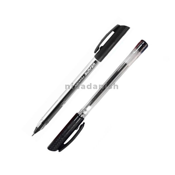 Nataraj Surfer Ball Pen  0.7mm Fine Black P04752