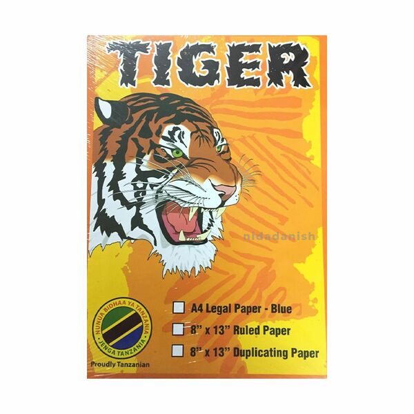 Tiger Legal Paper A4 Blue P01220