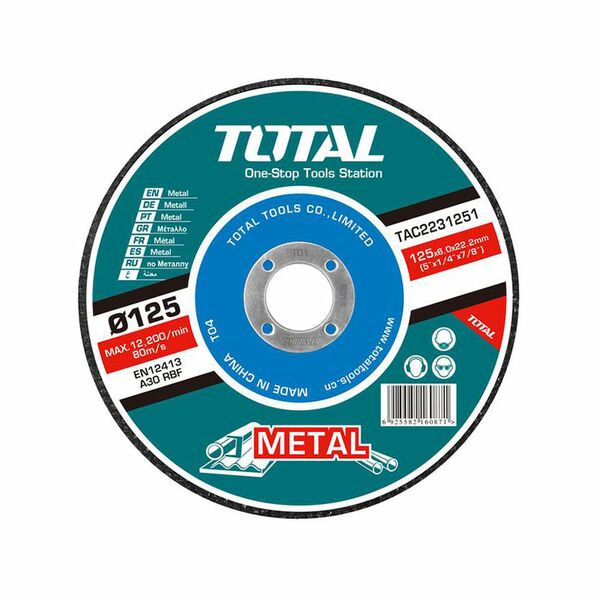 Total Abrasive Metal Grinding Disc 5” TAC2231251