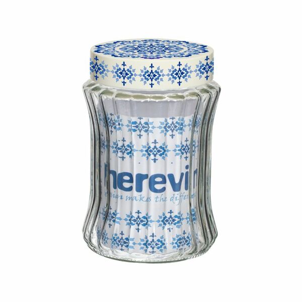 Herevin Embossed Canister 1,25Ltr - Ethnic 144004-010