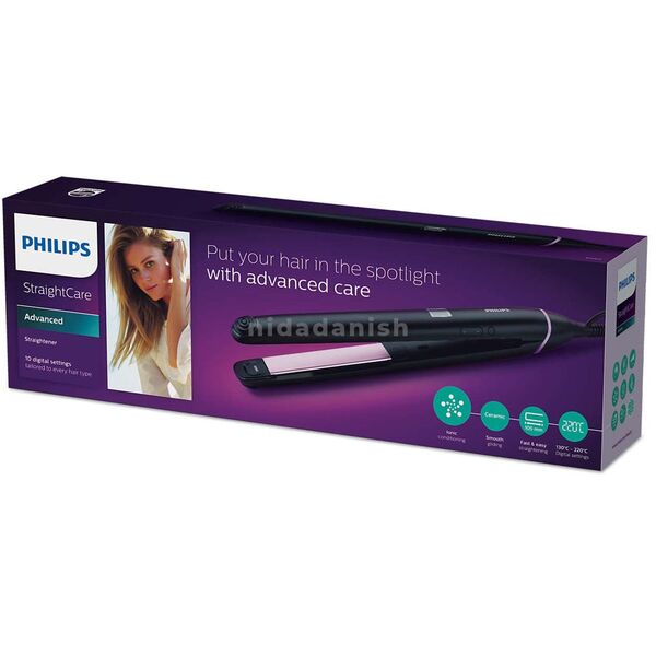Philips Hair Straightener Essential Care 27*100 Plate Size BHS674