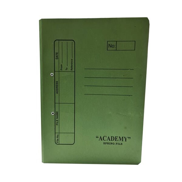 Academy Spring File Manilla A86834