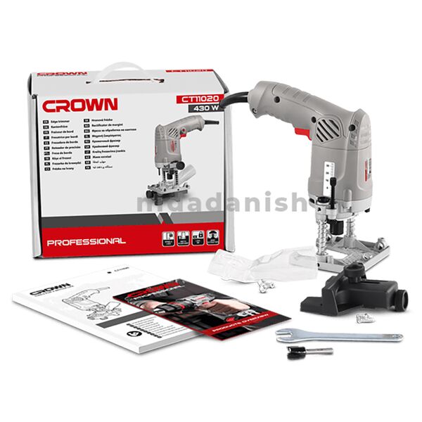 Crown EDGE Routers and Trimmers CT11020 430 W