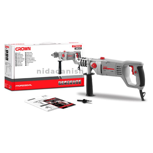 Crown 2-Speed Impact Drill 1050W CT10032
