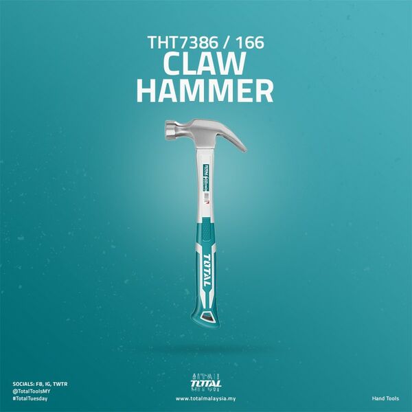 Total Claw Hammer 220g THT7386